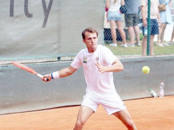 Zsombor PIROS Grosshesselohe He Tennis Bundesliga, TC Grosshesselohe vs Koelner HTC 13 07 25, Pullach, Matchday 3 Copyright: WolfgangxFehrmann