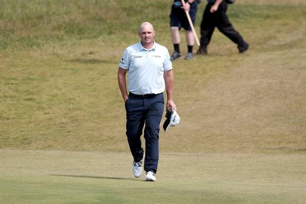 UK: The Genesis Scottish Open at The Renaissance Club, North Berwick, Scotland on 13 July 2025: Pictured: Sepp Straka (Austria) on the 6th green during the final round of the Genesis Scottish Open 2025 at The Renaissance Club, North Berwick, Scotland North Berwick The Renaissance Club Scotland Copyright: xAlexxToddx