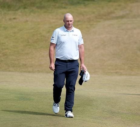 UK: The Genesis Scottish Open at The Renaissance Club, North Berwick, Scotland on 13 July 2025: Pictured: Sepp Straka (Austria) on the 6th green during the final round of the Genesis Scottish Open 2025 at The Renaissance Club, North Berwick, Scotland North Berwick The Renaissance Club Scotland Copyright: xAlexxToddx