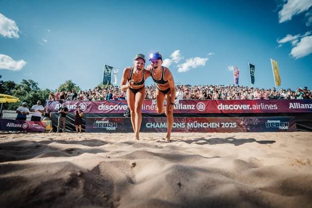 Beach volleyball, German Beach Tour in Munich