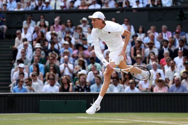 Jannik Sinner during the Gentlemen s Singles final Wimbledon Tennis Championships, Day 14, The All England Lawn Tennis and Croquet Club, London, UK - 13 Jul 2025London The All England Lawn Tennis and United Kingdom  Copyright: xEllaxLing Shutterstockx 15392298e