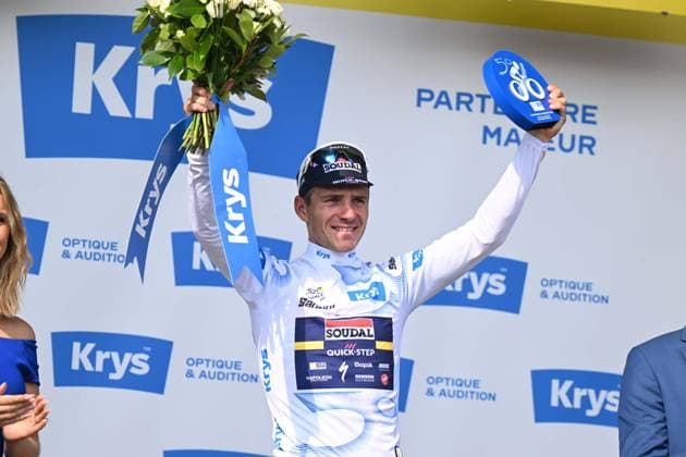 13-07-2025 Tour De France; Tappa 09 Chinon - Chateauroux; 2025, Soudal - Quick Step; Evenepoel, Remco; Chateauroux; 