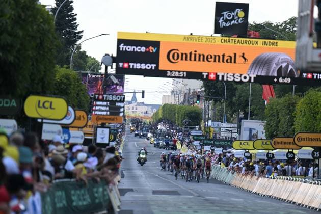 13-07-2025 Tour De France; Tappa 09 Chinon - Chateauroux; Chateauroux; 