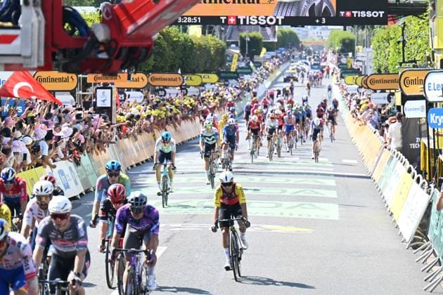 13-07-2025 Tour De France; Tappa 09 Chinon - Chateauroux; 2025, Cofidis; Coquard, Bryan; Chateauroux; 