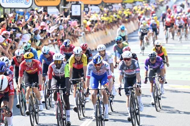 13-07-2025 Tour De France; Tappa 09 Chinon - Chateauroux; 2025, Israel - Premier Tech; Gyrmai Hailu, Biniam; Chateauroux; 