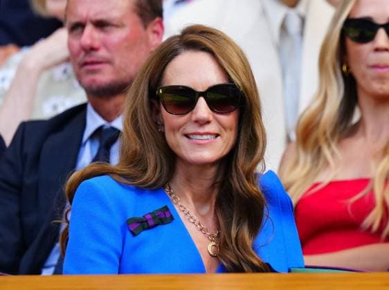 Catherine Princess of Wales in the Royal Box on Centre Court Wimbledon Tennis Championships, Day 14, The All England Lawn Tennis and Croquet Club, London, UK - 13 Jul 2025London The All England Lawn Tennis and United Kingdom  Copyright: xJavierxGarcia Shutterstockx 15392297cw