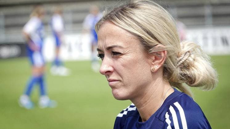 Womens soccer test match FC Schalke 04 blue against 1 FC Köln FOR EDITORIAL PURPOSES ONLY p FC player Mandy Islacker on Sunday, 13 07 2025 after the womens soccer test match FC Schalke 04 blue against 1 FC Köln at the Parkstadion in Gelsenkirchen Germany NRW Gelsenkirchen Copyright MichaelxKorte Copyright: MichaelxKorte doc81hosipacf912tlq7c18 ,EDITORIAL USE ONLY Copyright: MichaelxKorte