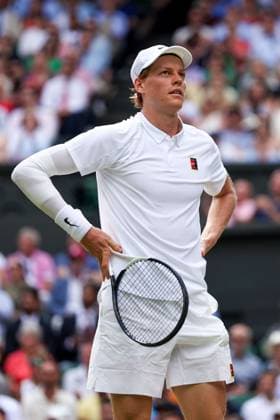 Jannik Sinner during the Gentlemen s Singles final Wimbledon Tennis Championships, Day 14, The All England Lawn Tennis and Croquet Club, London, UK - 13 Jul 2025London The All England Lawn Tennis and United Kingdom  Copyright: xEllaxLing Shutterstockx 15392298ac