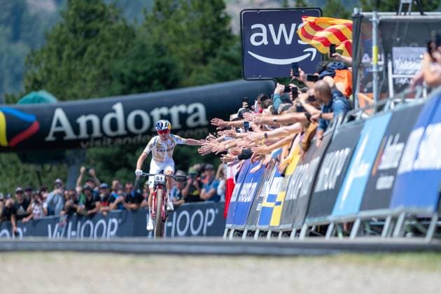 UCI Mountain Bike World Cup Andorra Thomas PIDCOCK of Great Britain competes in the men s CROSS-COUNTRY OLYMPIC during the UCI Mountain Bike World Cup Andorra 2025 in Pal Arinsal, Andorra, on July 13, 2025. Pal La Massana Andorra  Copyright: xMartinxSilvaxCosentinox originalFilename:silvacosentino-thomaspi250713_np9Tr.jpg