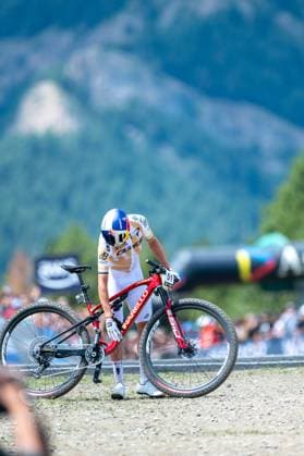 UCI Mountain Bike World Cup Andorra Thomas PIDCOCK of Great Britain competes in the men s CROSS-COUNTRY OLYMPIC during the UCI Mountain Bike World Cup Andorra 2025 in Pal Arinsal, Andorra, on July 13, 2025. Pal La Massana Andorra  Copyright: xMartinxSilvaxCosentinox originalFilename:silvacosentino-thomaspi250713_npEJM.jpg