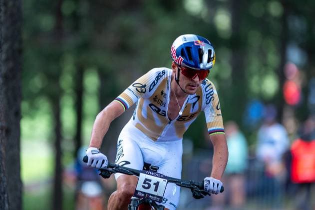 UCI Mountain Bike World Cup Andorra Cyclists compete in the CROSS-COUNTRY OLYMPIC for Women during the UCI Mountain Bike World Cup Andorra 2025 in Pal Arinsal, Andorra, on July 13, 2025. Pal La Massana Andorra  Copyright: xMartinxSilvaxCosentinox originalFilename:silvacosentino-cyclists250713_npekV.jpg