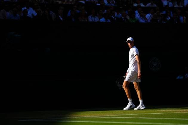 Jannik Sinner during the Gentlemen s Singles final Wimbledon Tennis Championships, Day 14, The All England Lawn Tennis and Croquet Club, London, UK - 13 Jul 2025London The All England Lawn Tennis and United Kingdom  Copyright: xJavierxGarcia Shutterstockx 15392297ei