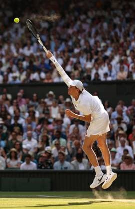 Jannik Sinner during the Gentlemen s Singles final Wimbledon Tennis Championships, Day 14, The All England Lawn Tennis and Croquet Club, London, UK - 13 Jul 2025London The All England Lawn Tennis and United Kingdom  Copyright: xEllaxLing Shutterstockx 15392298bl