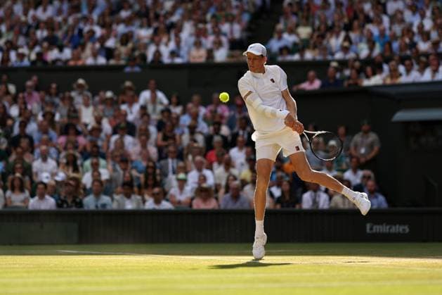 Jannik Sinner during the Gentlemen s Singles final Wimbledon Tennis Championships, Day 14, The All England Lawn Tennis and Croquet Club, London, UK - 13 Jul 2025London The All England Lawn Tennis and United Kingdom  Copyright: xEllaxLing Shutterstockx 15392298bn