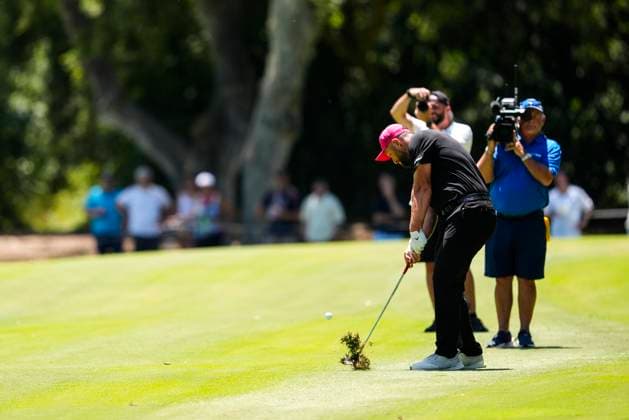 July 13, 2025, Cadiz, Cadiz, SPAIN: Jon Rahm of Legion XIII team in action during the final round of the LIV Golf Andalucia at Golf Club Royal of Valderrama on July 13, 2025 in Cadiz, Spain. Cadiz SPAIN - ZUMAa181 20250713_zaa_a181_015 Copyright: xJoaquinxCorcherox