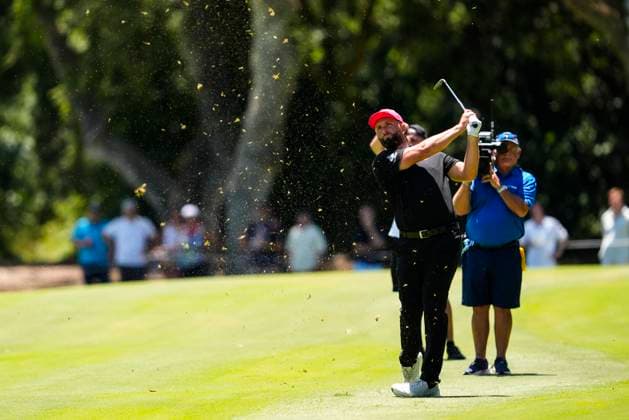 July 13, 2025, Cadiz, Cadiz, SPAIN: Jon Rahm of Legion XIII team in action during the final round of the LIV Golf Andalucia at Golf Club Royal of Valderrama on July 13, 2025 in Cadiz, Spain. Cadiz SPAIN - ZUMAa181 20250713_zaa_a181_042 Copyright: xJoaquinxCorcherox