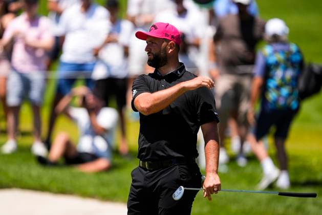 July 13, 2025, Cadiz, Cadiz, SPAIN: Jon Rahm of Legion XIII team gesture during the final round of the LIV Golf Andalucia at Golf Club Royal of Valderrama on July 13, 2025 in Cadiz, Spain. Cadiz SPAIN - ZUMAa181 20250713_zaa_a181_045 Copyright: xJoaquinxCorcherox