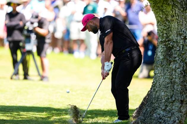 July 13, 2025, Cadiz, Cadiz, SPAIN: Jon Rahm of Legion XIII team in action during the final round of the LIV Golf Andalucia at Golf Club Royal of Valderrama on July 13, 2025 in Cadiz, Spain. Cadiz SPAIN - ZUMAa181 20250713_zaa_a181_052 Copyright: xJoaquinxCorcherox
