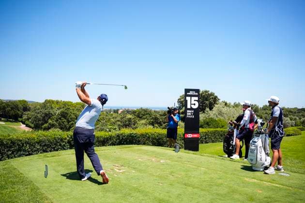 July 13, 2025, Cadiz, Cadiz, SPAIN: Patrick Reed of Aces team in action during the final round of the LIV Golf Andalucia at Golf Club Royal of Valderrama on July 13, 2025 in Cadiz, Spain. Cadiz SPAIN - ZUMAa181 20250713_zaa_a181_063 Copyright: xJoaquinxCorcherox