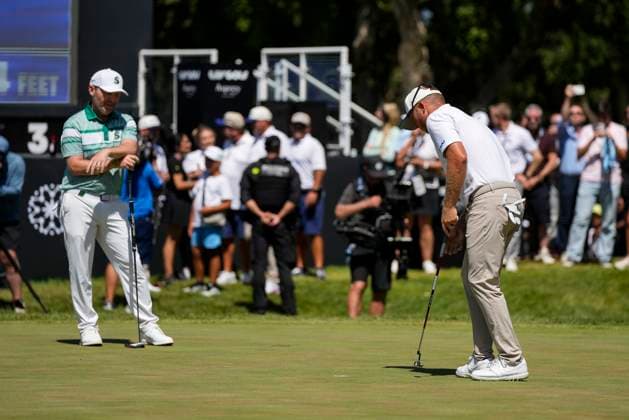 July 13, 2025, Cadiz, Cadiz, SPAIN: Talor Gooch of Smash team in action during the final round of the LIV Golf Andalucia at Golf Club Royal of Valderrama on July 13, 2025 in Cadiz, Spain. Cadiz SPAIN - ZUMAa181 20250713_zaa_a181_069 Copyright: xJoaquinxCorcherox