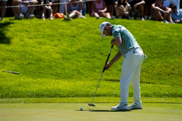 July 13, 2025, Cadiz, Cadiz, SPAIN: Branden Grace of Stinger team in action during the final round of the LIV Golf Andalucia at Golf Club Royal of Valderrama on July 13, 2025 in Cadiz, Spain. Cadiz SPAIN - ZUMAa181 20250713_zaa_a181_077 Copyright: xJoaquinxCorcherox