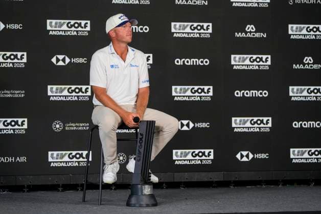 July 13, 2025, Cadiz, Cadiz, SPAIN: Talor Gooch of Smash team attends during the final round of the LIV Golf Andalucia at Golf Club Royal of Valderrama on July 13, 2025 in Cadiz, Spain. Cadiz SPAIN - ZUMAa181 20250713_zaa_a181_078 Copyright: xJoaquinxCorcherox