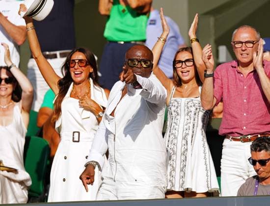 Seal reacts as Jannik Sinner wins the third set during the Gentlemen s Singles final Wimbledon Tennis Championships, Day 14, The All England Lawn Tennis and Croquet Club, London, UK - 13 Jul 2025London The All England Lawn Tennis and United Kingdom  Copyright: xJavierxGarcia Shutterstockx 15392297fv