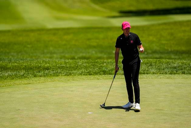July 13, 2025, Cadiz, Cadiz, SPAIN: Tomas McKibbin of Legion XIII team look on during the final round of the LIV Golf Andalucia at Golf Club Royal of Valderrama on July 13, 2025 in Cadiz, Spain. Cadiz SPAIN - ZUMAa181 20250713_zaa_a181_087 Copyright: xJoaquinxCorcherox