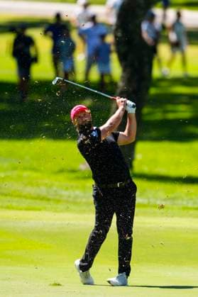 July 13, 2025, Cadiz, Cadiz, SPAIN: Jon Rahm of Legion XIII team in action during the final round of the LIV Golf Andalucia at Golf Club Royal of Valderrama on July 13, 2025 in Cadiz, Spain. Cadiz SPAIN - ZUMAa181 20250713_zaa_a181_093 Copyright: xJoaquinxCorcherox
