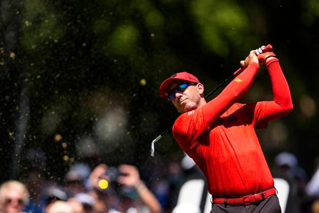 July 13, 2025, Cadiz, Cadiz, SPAIN: Sergio Garcia of Fireball team in action during the final round of the LIV Golf Andalucia at Golf Club Royal of Valderrama on July 13, 2025 in Cadiz, Spain. Cadiz SPAIN - ZUMAa181 20250713_zaa_a181_096 Copyright: xJoaquinxCorcherox