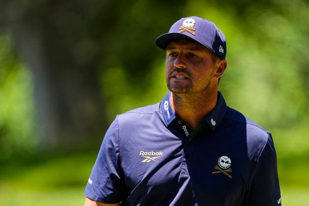 July 13, 2025, Cadiz, Cadiz, SPAIN: Bryson Dechambeau of Crushers team look on during the final round of the LIV Golf Andalucia at Golf Club Royal of Valderrama on July 13, 2025 in Cadiz, Spain. Cadiz SPAIN - ZUMAa181 20250713_zaa_a181_097 Copyright: xJoaquinxCorcherox