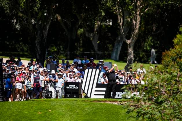 July 13, 2025, Cadiz, Cadiz, SPAIN: Jon Rahm of Legion XIII team in action during the final round of the LIV Golf Andalucia at Golf Club Royal of Valderrama on July 13, 2025 in Cadiz, Spain. Cadiz SPAIN - ZUMAa181 20250713_zaa_a181_099 Copyright: xJoaquinxCorcherox