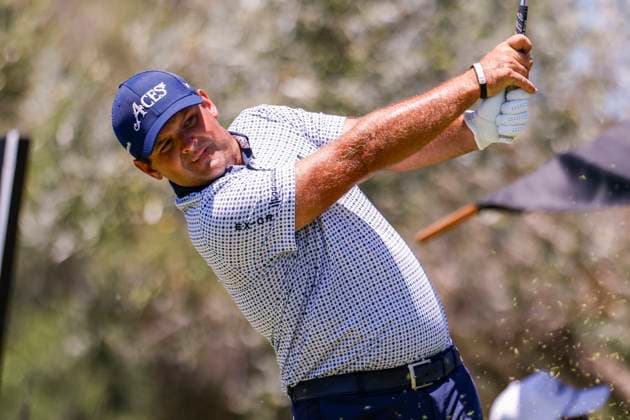 LIV Golf Andalucia - Day Three Patrick Reed of 4Aces GC plays a shot on day three of LIV Golf Andalucia at Valderrama in Cadiz, Spain, on July 13, 2025. Sotogrande Cadiz Spain  Copyright: xDAXxImagesx originalFilename:daximages-livgolfa250713_npTrg.jpg
