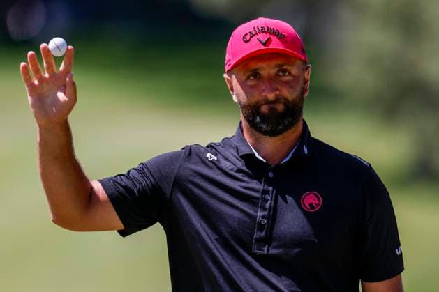 LIV Golf Andalucia - Day Three Jon Rahm of Legion XIII celebrates the point on day three of LIV Golf Andalucia at Valderrama in Cadiz, Spain, on July 13, 2025. Sotogrande Cadiz Spain  Copyright: xDAXxImagesx originalFilename:daximages-livgolfa250713_npboo.jpg