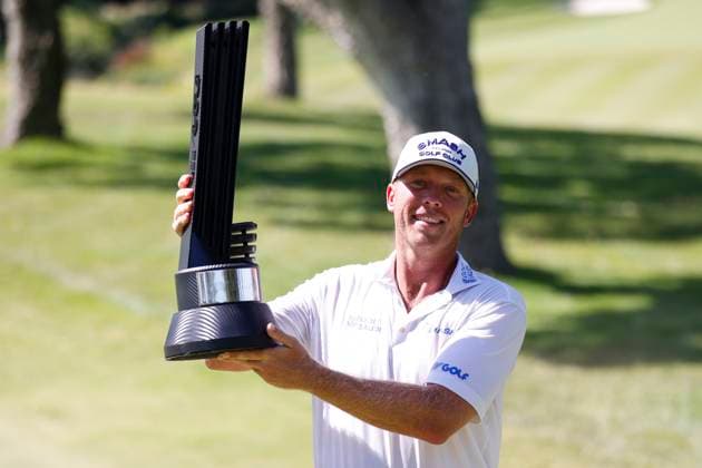 LIV Golf Andalucia - Day Three Talor Gooch of Smash GC celebrates the victory on day three of LIV Golf Andalucia at Valderrama in Cadiz, Spain, on July 13, 2025. Sotogrande Cadiz Spain  Copyright: xDAXxImagesx originalFilename:daximages-livgolfa250713_npGft.jpg