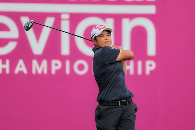 EVIAN-LES-BAINS, FRANCE - 13.07.2025: Peiyun Chien (TPE) of The Amundi Evian Championship at the Evian Resort Golf Club on July 13, 2025 in Evian-les-Bains, France.