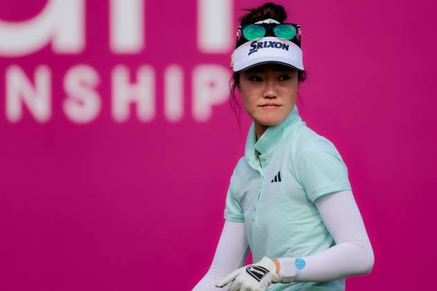 EVIAN-LES-BAINS, FRANCE - 13.07.2025: Grace Kim (AUS) of The Amundi Evian Championship at the Evian Resort Golf Club on July 13, 2025 in Evian-les-Bains, France.