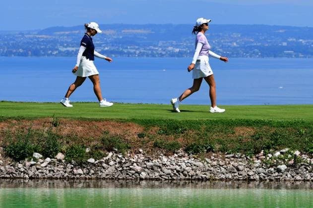 2025 Amundi Evian Championship Golf Tournament Australian golfer Grace Kim wins the 2025 Amundi Evian Championship LPGA, Golf Damen Tour golf tournament in Evian-les-Bains, France, on July 13, 2025. Evian Haute Savoie France  Copyright: xRomainxDoucelinx originalFilename:doucelin-2025amun250713_npzR3.jpg