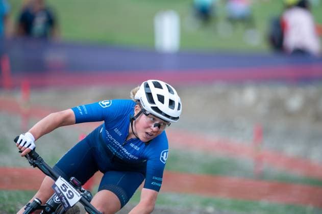 UCI Mountain Bike World Cup Andorra Mona Mitterwallner from Austria, representing the team Mondraker Factory Racing XC, competes in the CROSS-COUNTRY OLYMPIC for Women during the UCI Mountain Bike World Cup Andorra 2025 in Pal Arinsal, Andorra, on July 13, 2025.  Copyright: xMartinxSilvaxCosentinox originalFilename:silvacosentino-monamitt250713_npflY.jpg