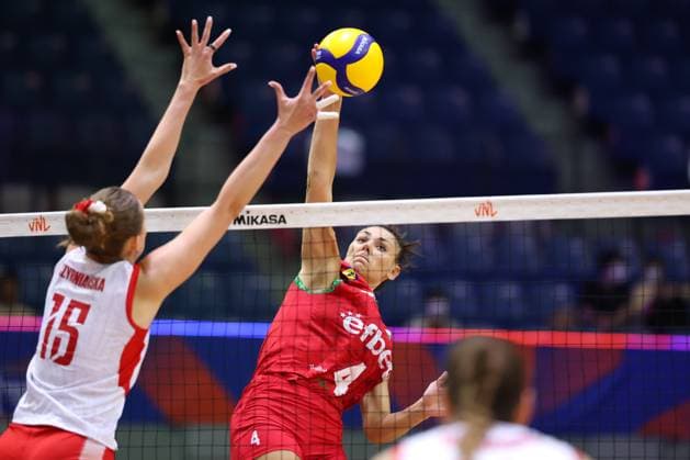 Volleyball, Women, Nations League, Bulgaria - Poland