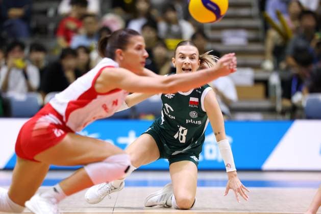 Justyna Lysiak (POL), JULY 13, 2025 - Volleyball : FIVB Volleyball Nations League 2025 Women s Preliminary Round match between Bulgaria - Poland at Chiba Port Arena, Chiba, Japan.  aflo_297595452