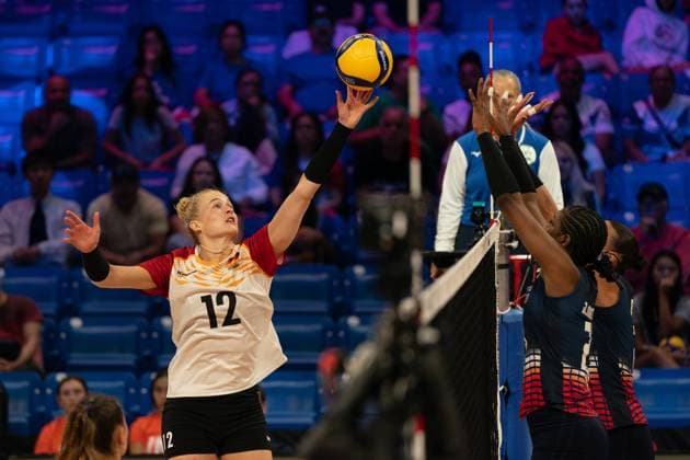 Volleyball, Women, Nations League, Germany - Dominican Republic