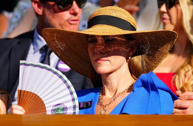 Catherine Princess of Wales in the Royal Box Wimbledon Tennis Championships, Day 14, The All England Lawn Tennis and Croquet Club, London, UK - 13 Jul 2025London The All England Lawn Tennis and United Kingdom  Copyright: xJavierxGarcia Shutterstockx 15392297kn