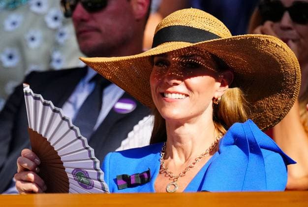 Catherine Princess of Wales in the Royal Box Wimbledon Tennis Championships, Day 14, The All England Lawn Tennis and Croquet Club, London, UK - 13 Jul 2025London The All England Lawn Tennis and United Kingdom  Copyright: xJavierxGarcia Shutterstockx 15392297ky