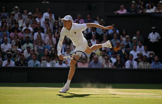 2025 Wimbledon Mens Singles Final Jannik Sinner ITA vs Carlos Alcaraz ESP Winner Jannik Sinner ITA