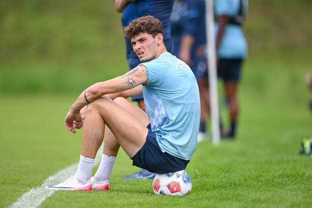 14 07 2025, Football, Season 2025 2026, 2 Bundesliga, Preparation, VfL Bochum summer training camp in Scheffau am Wilden Kaiser, Moritz Broschinski VfL Bochum 1848 , xRHR PHOTO YYx Copyright: RHR-FOTOx RHR-FOTO YY