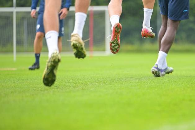 14 07 2025, Football, Season 2025 2026, 2 Bundesliga, Preparation, VfL Bochum summer training camp in Scheffau am Wilden Kaiser, Feature soccer boots, xRHR FOTO YYx Copyright: RHR-FOTOx RHR-FOTO YY