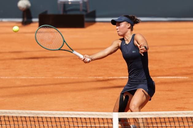 GER, Hamburg, xFSx, ATP250 Womens Tennis Tournament , MSC Hamburg Ladies Open 2025 , 2 Qualifying Round , 14 07 2025 v l , Tessa Johanna Brockmann GER play a forehand Copyright: HMBxMedia FernandoxSoares