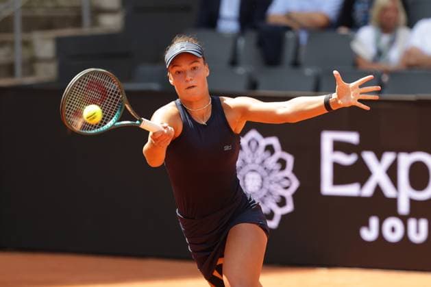 GER, Hamburg, xFSx, ATP250 Womens Tennis Tournament , MSC Hamburg Ladies Open 2025 , 2 Qualifying Round , 14 07 2025 v l , Tessa Johanna Brockmann GER play a forehand Copyright: HMBxMedia FernandoxSoares