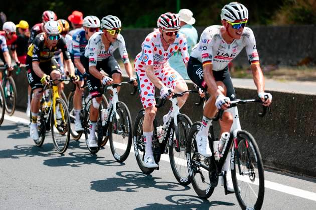 Tour de France 2025 Stage 10 LE MONT-DORE PUY DE SANCY, FRANCE - JULY 14 : Wellens Tim (BEL) of UAE Team Emirates - XRG in action during stage 10 of the 112th edition of Tour de France an UCI World Tour 2.UWT cycling road race stage for Men Elite of 163 km with start in Ennezat and finish in Le Mont-Dore Puy de Sancy on July 14, 2025 in Le Mont-Dore Puy de Sancy, France, 14 07 2025 ( Motordriver Kenny Verfaillie - Le Mont-Dore Puy de Sancy France  Copyright: xLucaxBettinix